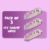 MY CHAMP WIPES (PACK OF 3)