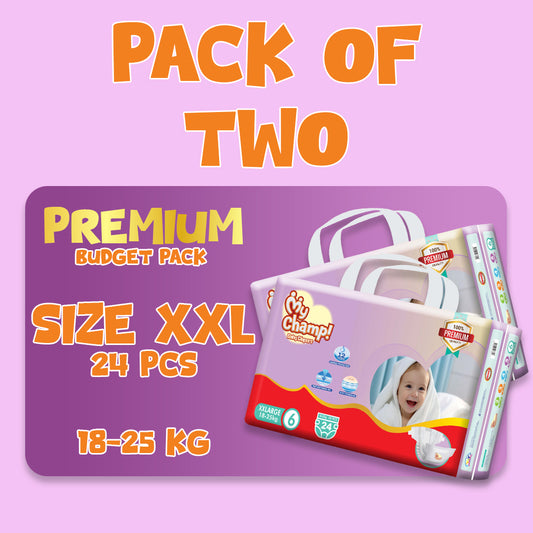 MY CHAMP (XXL). 24 PCS (Pack of 2)