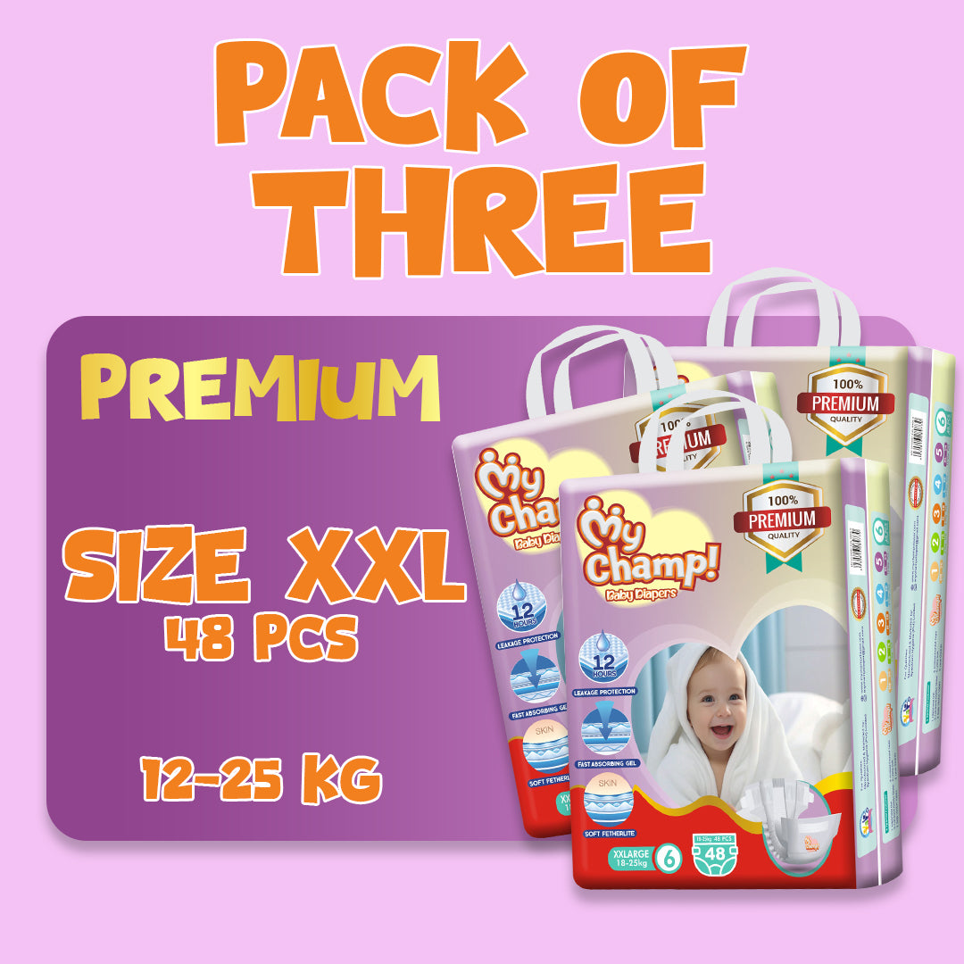 MY CHAMP (XXL). 48 PCS (Pack of 3)